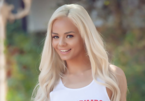 Elsa Jean Pleases as Cherry of the Month